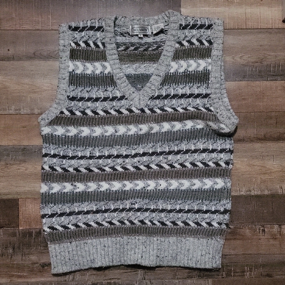 Vintage grey Sweater Vest